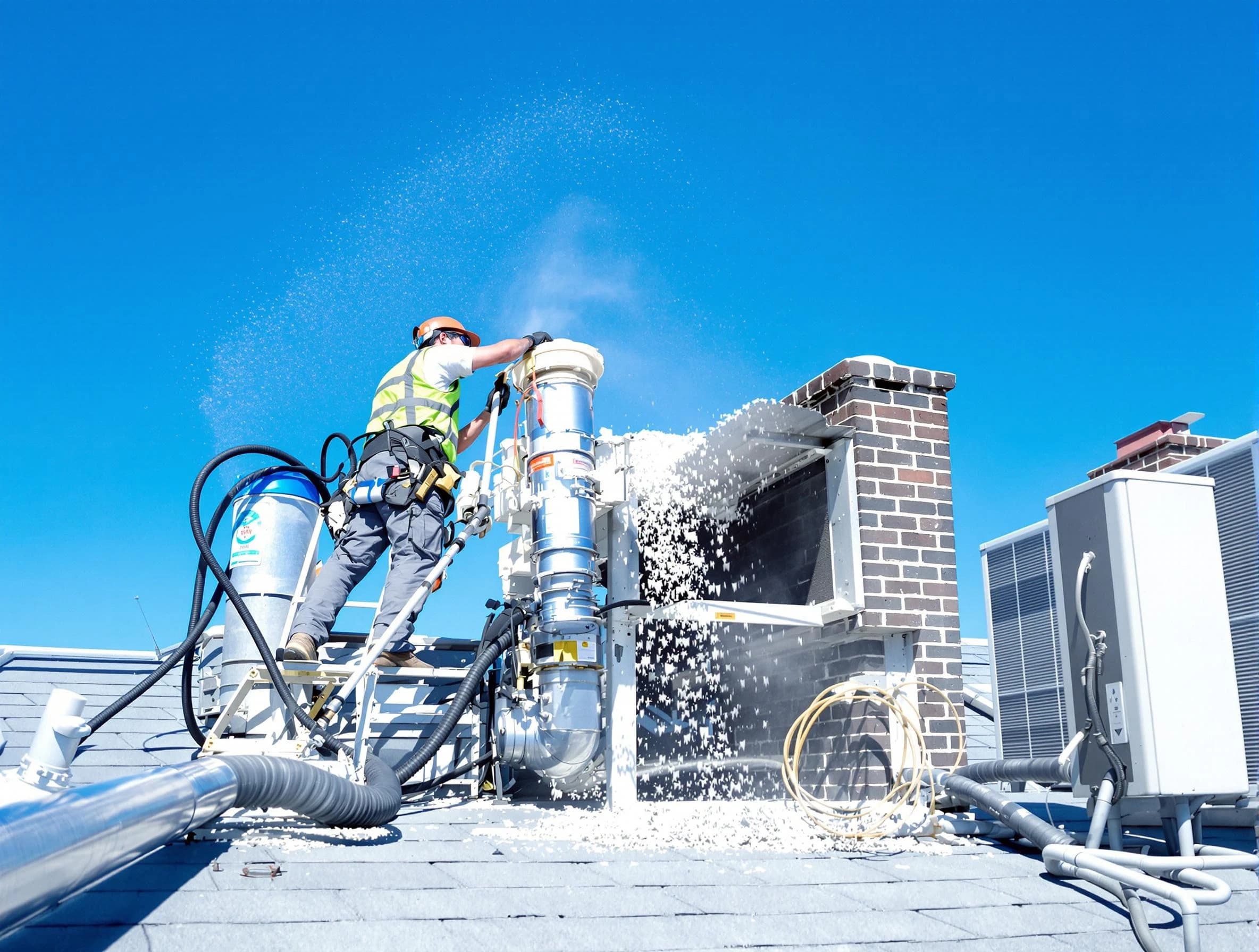 Expert roof dryer vent cleaning by Lehi Dryer Vent Cleaning in Lehi