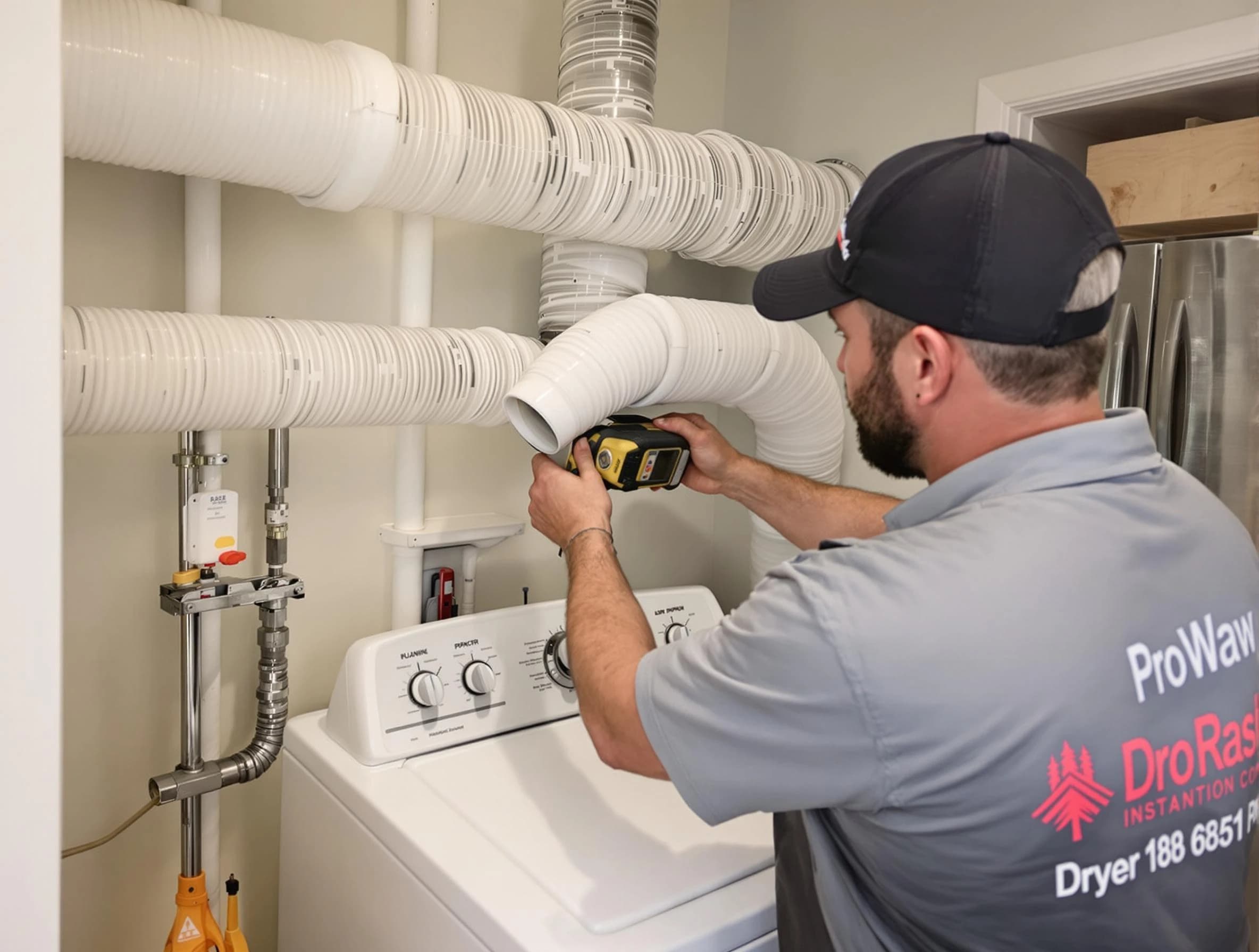Professional dryer vent hose installation by Lehi Dryer Vent Cleaning in Lehi