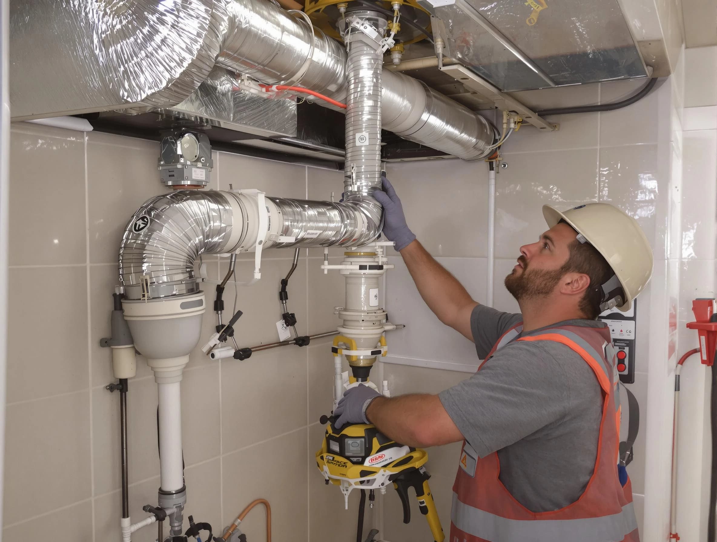 Lehi Dryer Vent Cleaning expert performing professional dryer vent repair and installation in Lehi