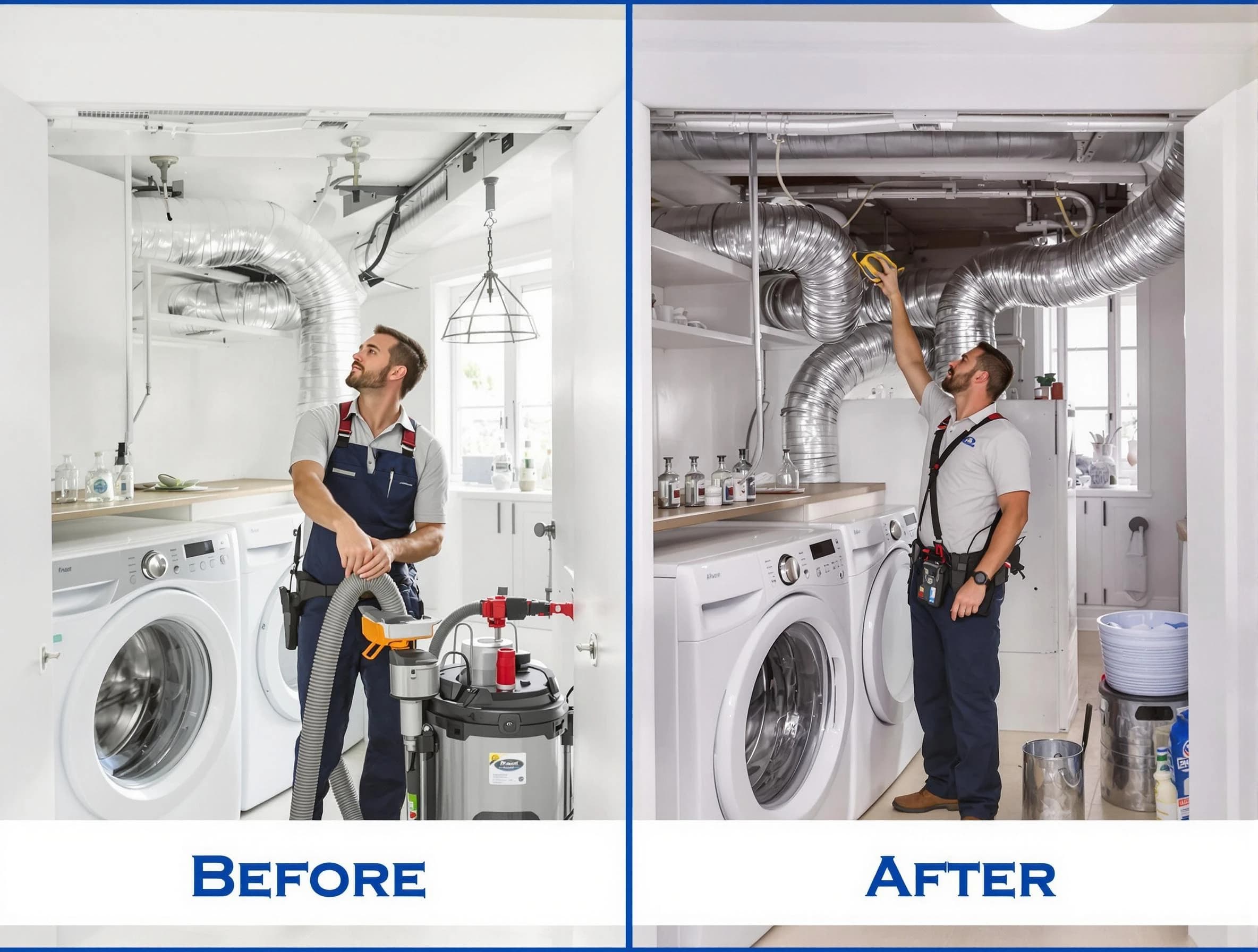 Expert gas dryer vent cleaning by Lehi Dryer Vent Cleaning in Lehi