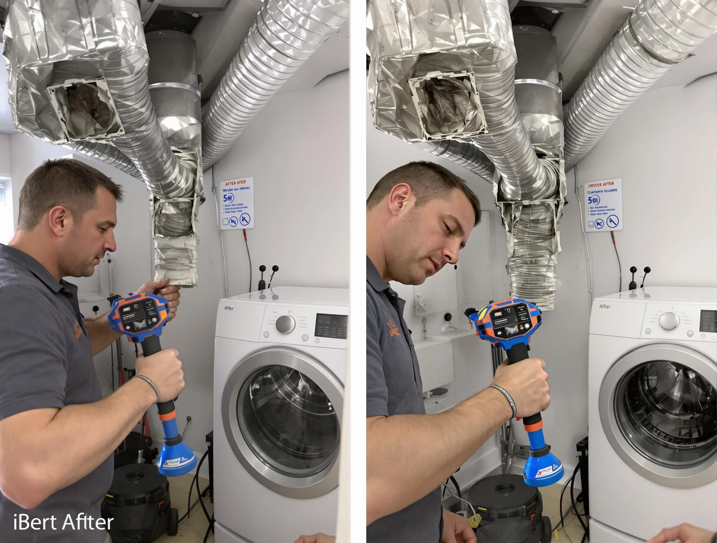 Professional clogged vent cleaning by Lehi Dryer Vent Cleaning in Lehi