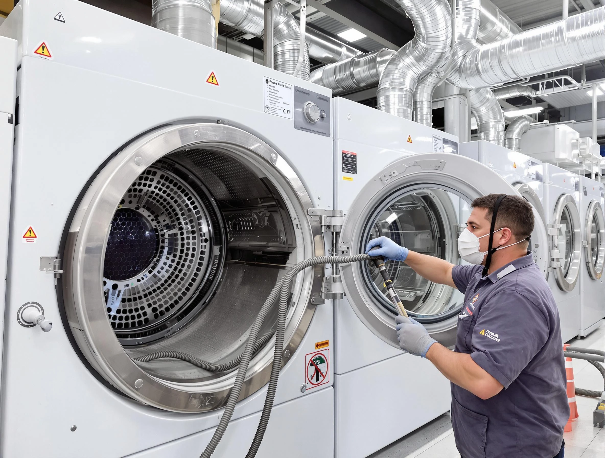 Industrial-grade dryer vent cleaning by Lehi Dryer Vent Cleaning in Lehi